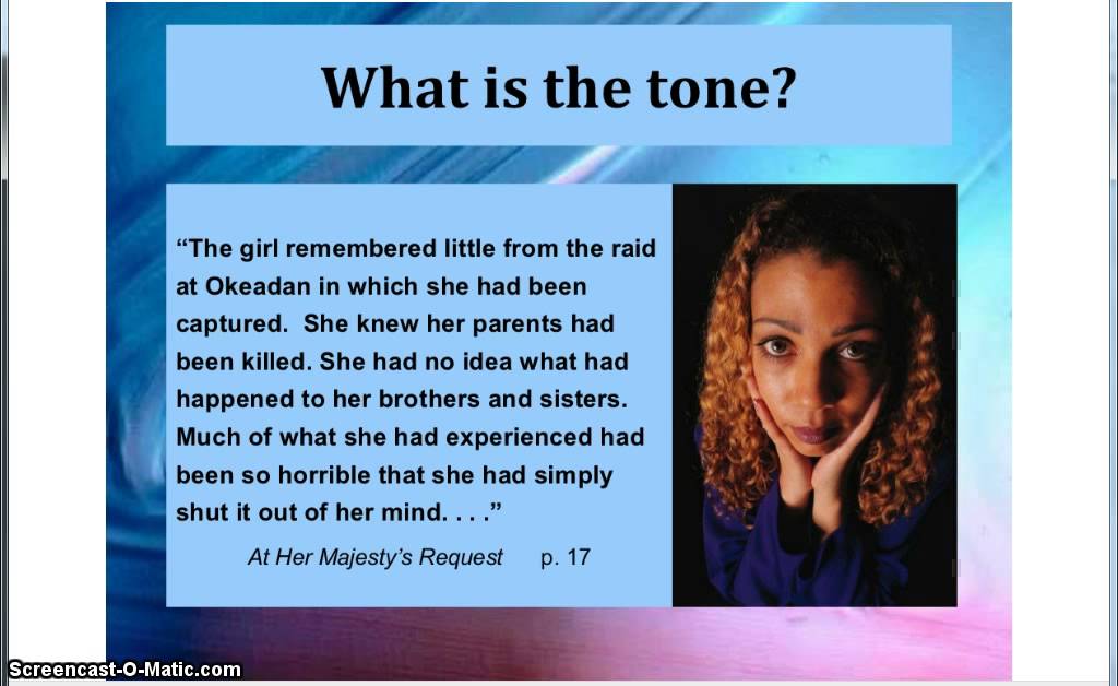 Author's Tone