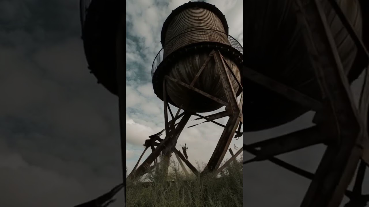 Water Tower Collapse from Inside | Epic Structural Failure in AI Video