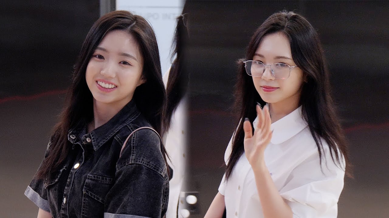 케플러에서 MADEIN의 예서&마시로 입국 YESEO & MASHIRO Yeshiro Airport Arrival｜240716