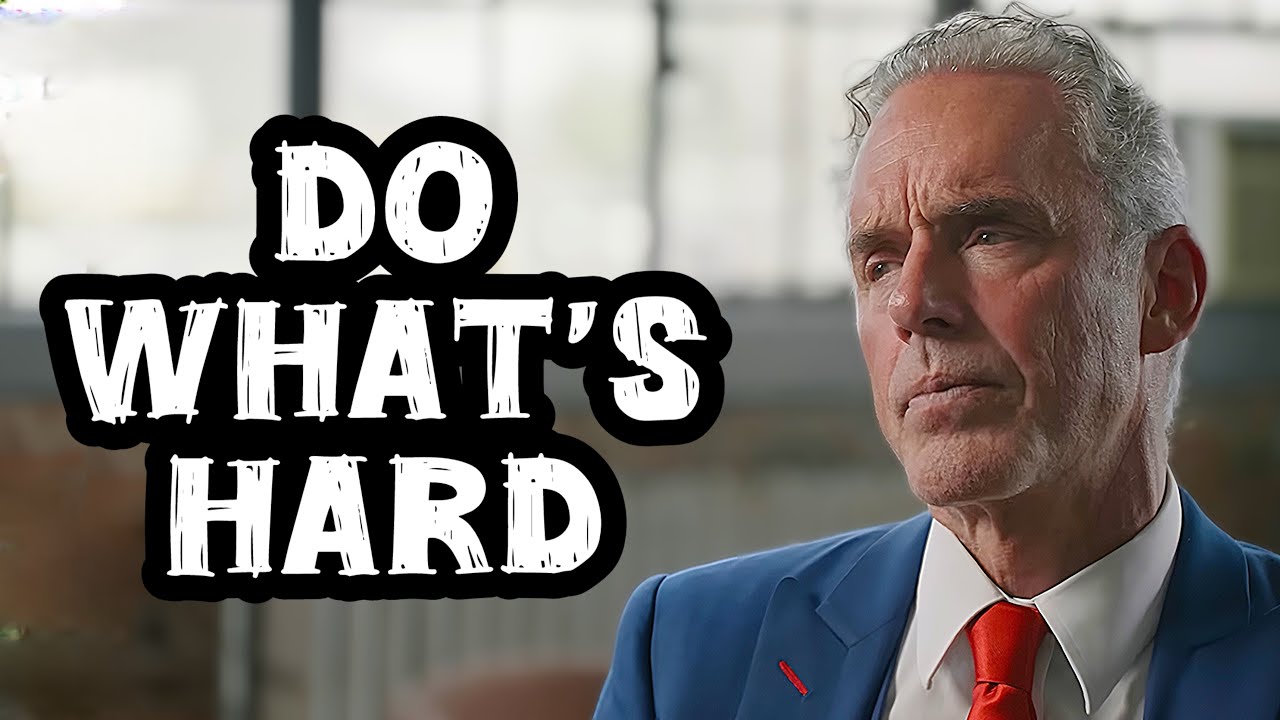 Jordan Peterson: “Find Something Difficult to Do”