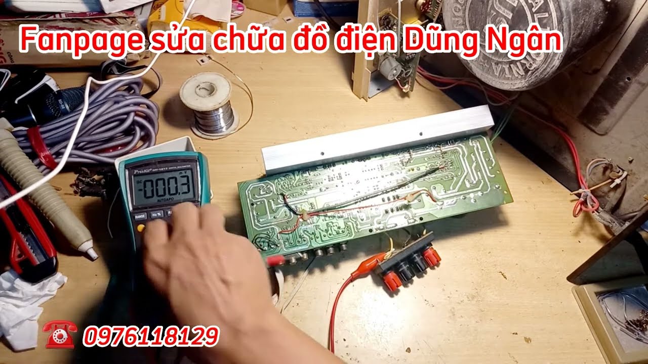 Thay đèn vi sai cho ampli không đơn giản - #ampli #california model #Pro666AR lỗi không đóng rơ le