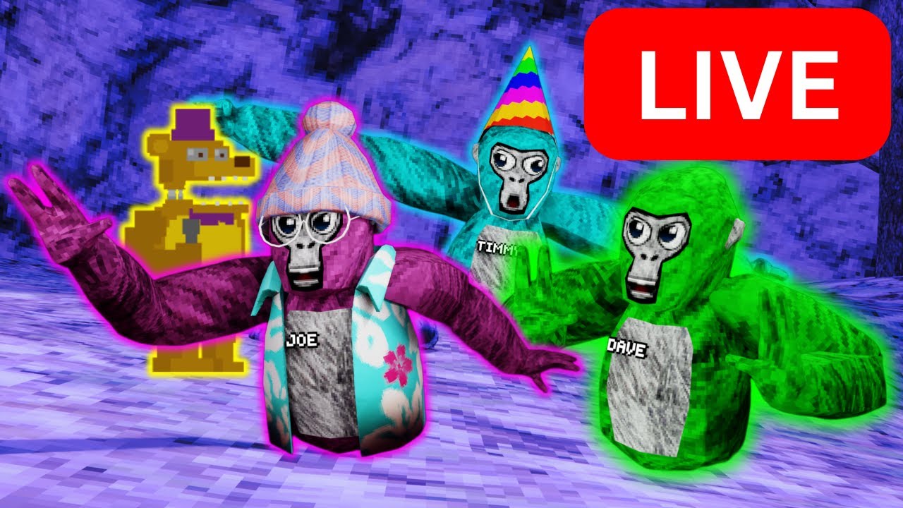 PLAYING GORILLA TAG WITH VIEWERS!!!