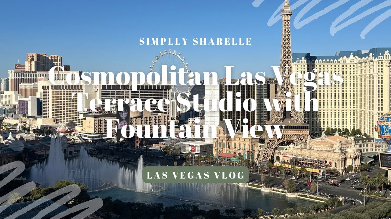 Cosmopolitan Las Vegas | Terrace Studio with Fountain View (Strip View)