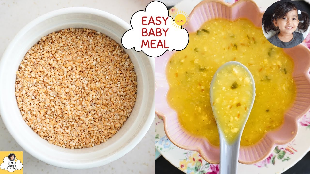 DALIYA FOR BABY | Tummy-Filling Baby Meal 💛 Easy Zucchini Daliya Recipe Baby Will Love! Baby meal