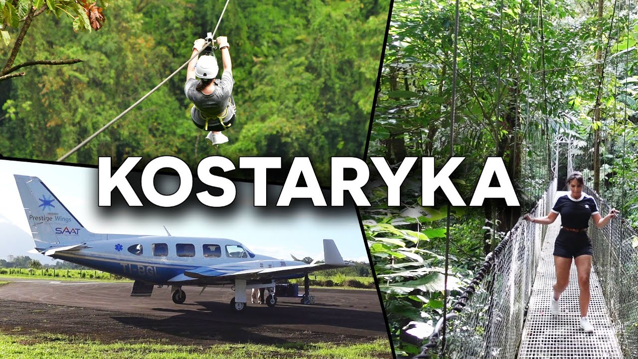 10 Dni w KOSTARYCE! | Tyrolka nad DŻUNGLĄ, Ruchome Mosty, LOT AWIONETKĄ! 😲