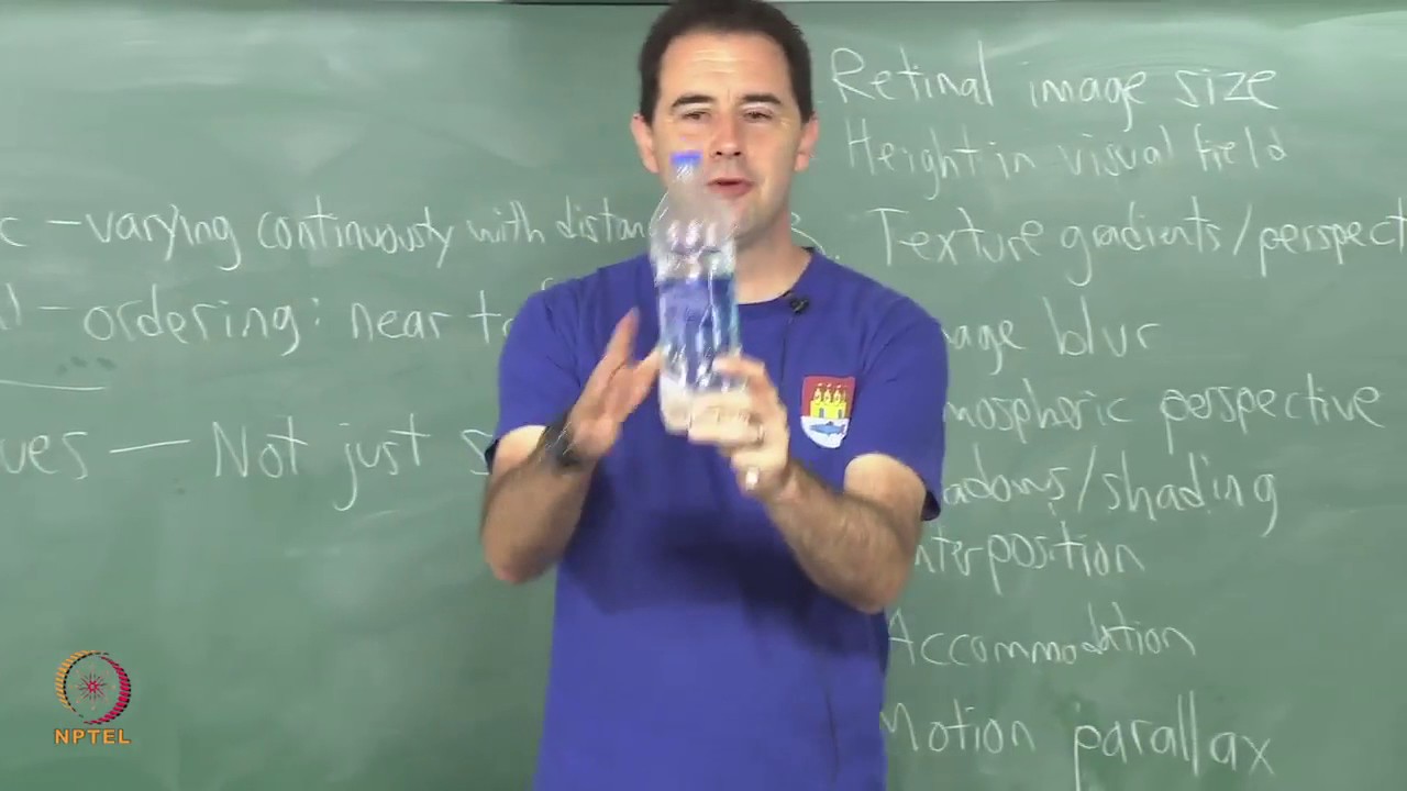 Mod05 Lec 39 Depth perception