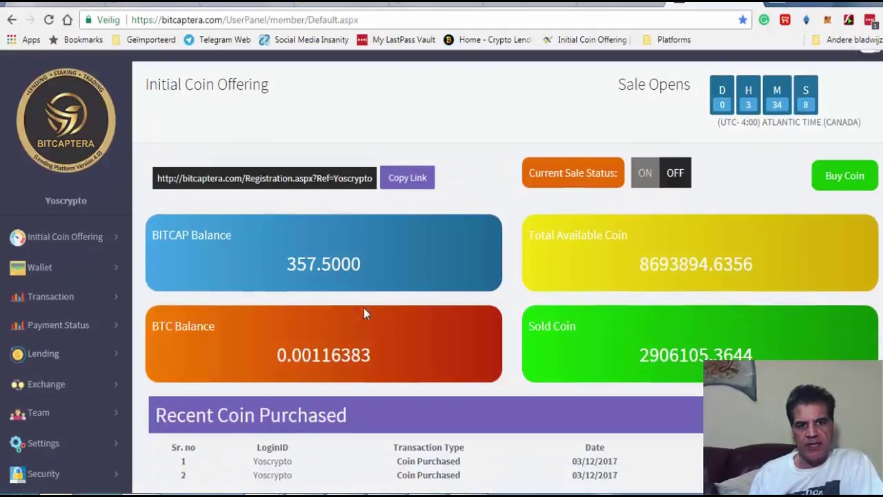 ICO opportunities Right NOW, Goldgate, Bitcaptera, CEO