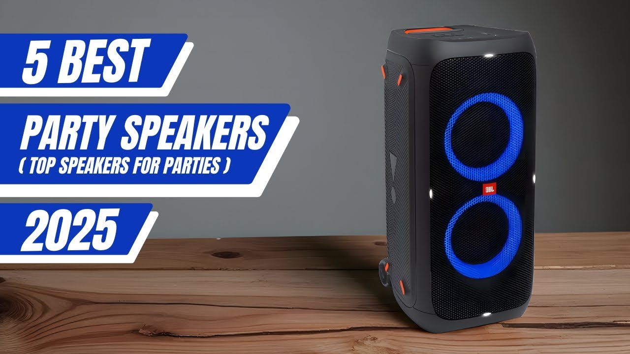 Best Party Speakers 2025: Top 5 Loudest & Most Portable Speakers! Expert Picks