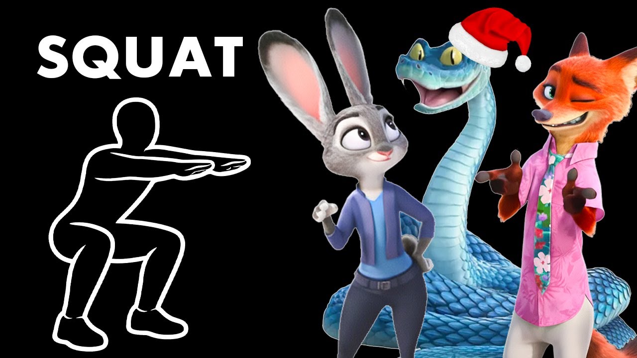 Immersive Interactive Warm-Up (Full Body) ORIGINAL - Zootopia 2 Edition