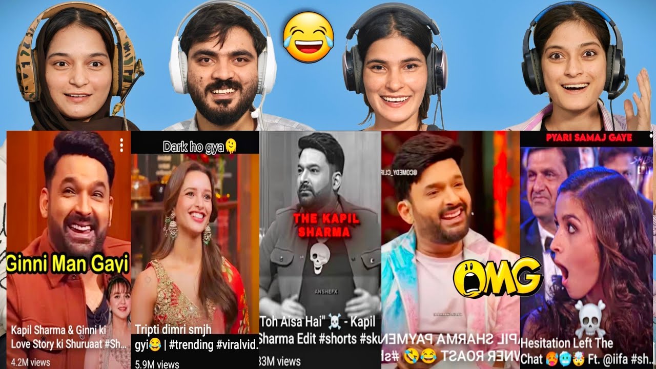 😂 Kapil Sharma Show Funniest Edits Reaction 🔥 | Comedy Moments 🤣 | Best Indian TV Show Laughter 💰