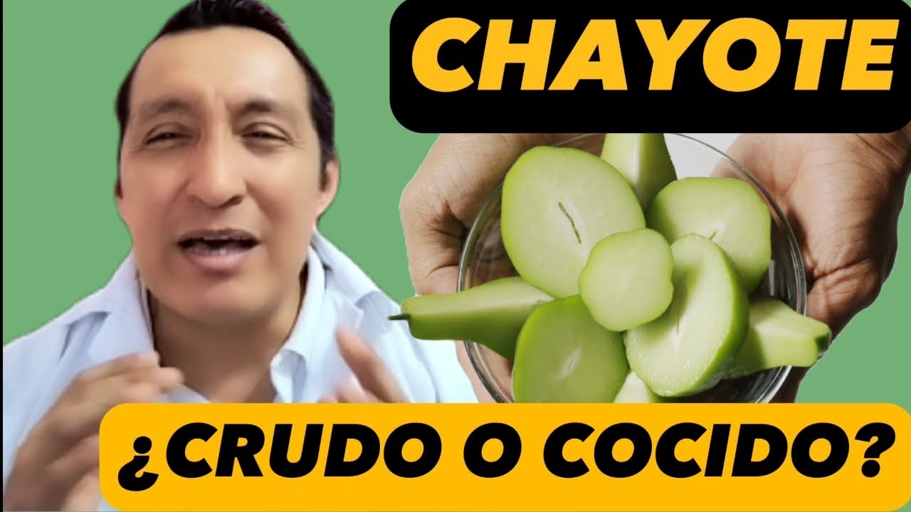 ¿Cómo Comer Chayote? Crudo o Cocido, Descubre sus Beneficios 🌱 #chayote