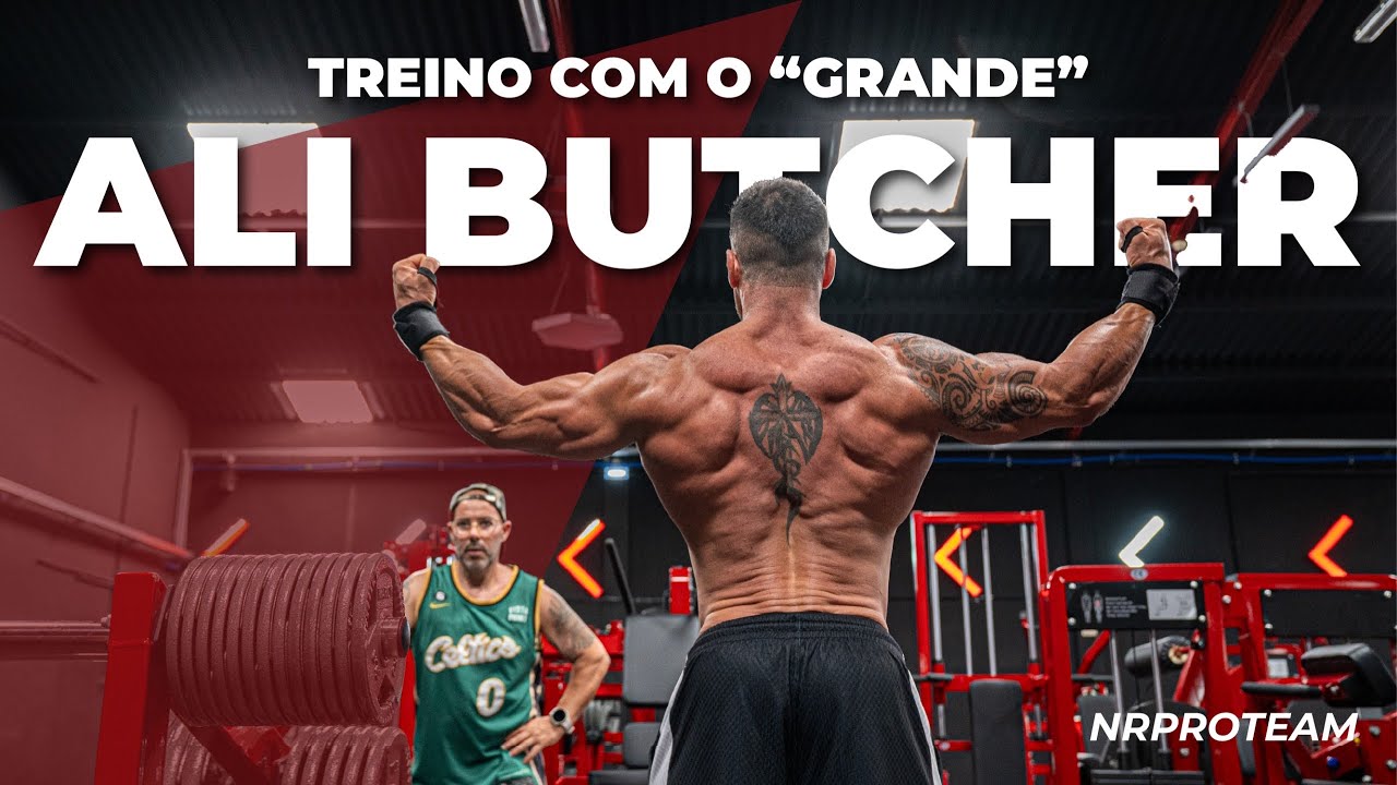 BACK WORKOUT com ALI BUTCHER 2 weeks out ⭕️🇯🇵🇵🇹
