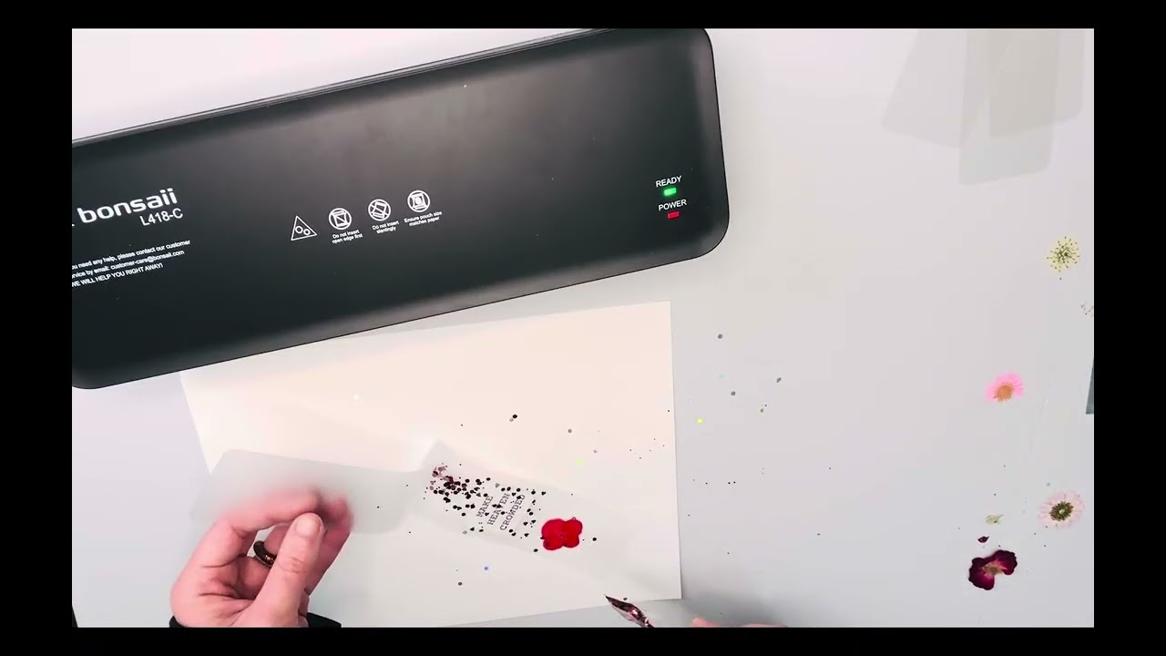 DIY dried flower bookmarks 