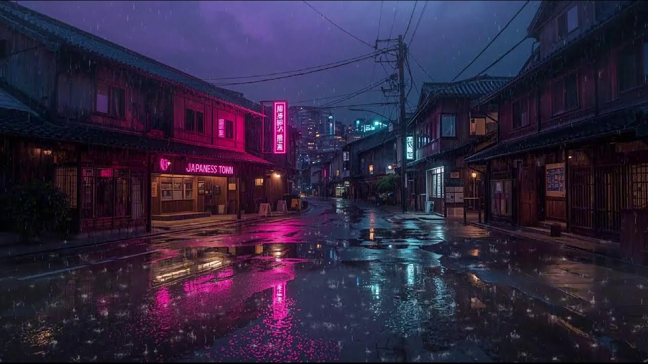 Tokyo Midnight Rain 🌧️ Lofi HipHop Beats for Focus, Study & Night Vibes #28