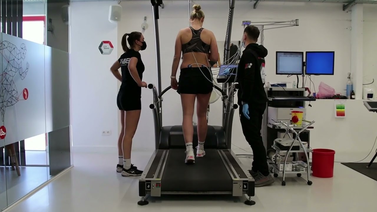 Inspanningstest 360-sports Yellow Tigers Ilka en Jutta Van De Vyver