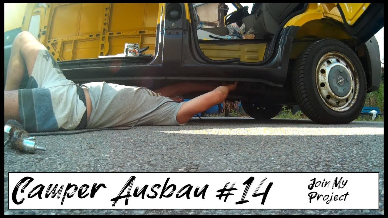Unterbodenschutz und Hohlraumversiegelung | Ende der Vorarbeiten!!! | Camper Umbau DIY #14