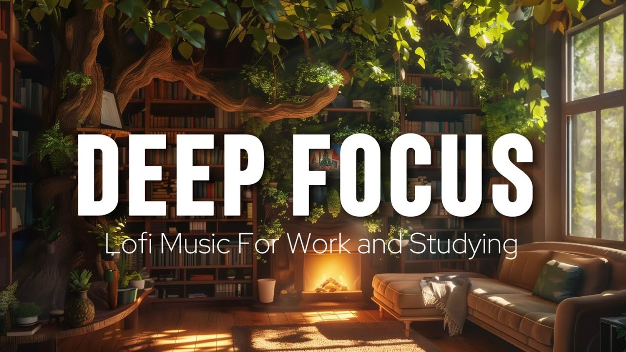 Deep Focus Lofi Music To Improve Concentration - Perfect Background Study & Work Music