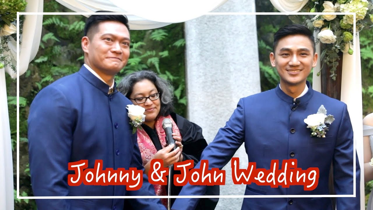 Johnny & John Wedding｜同志婚禮｜飄洋過海來辦婚禮『原來是John』