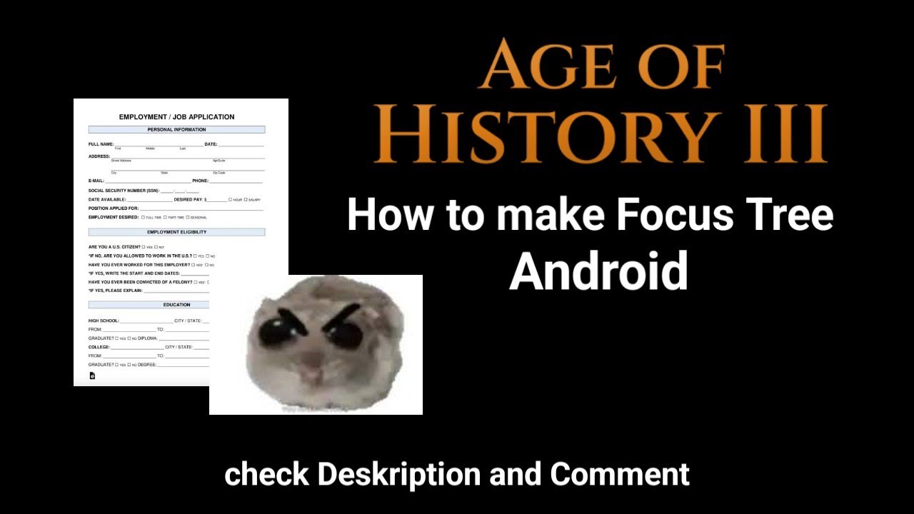 How to make Focus Tree (Age of History 3)