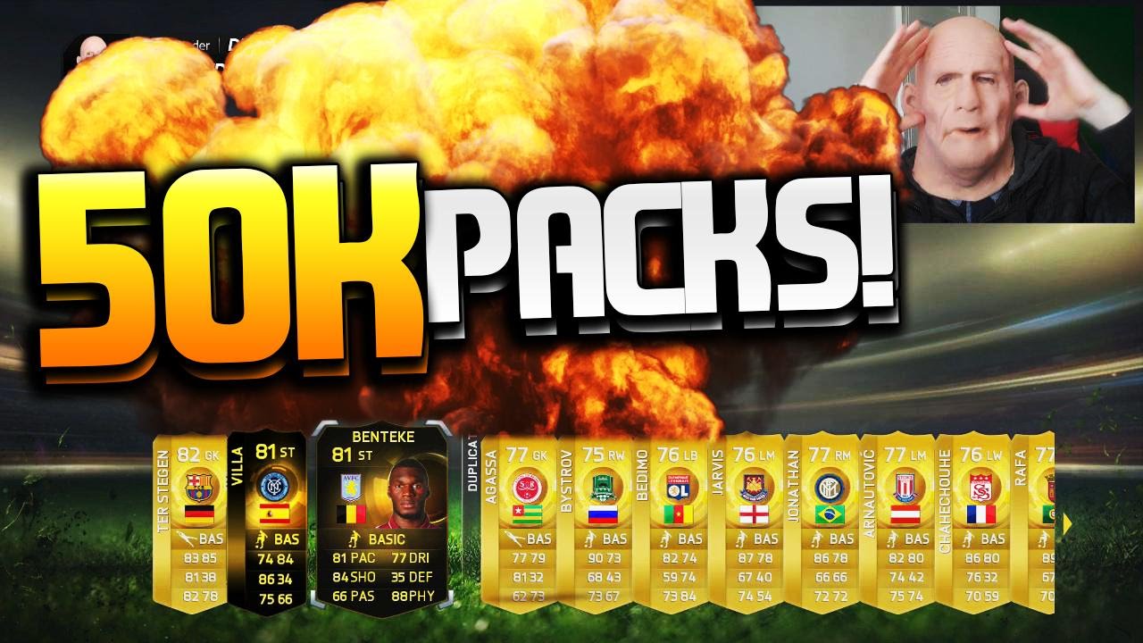 HOLY BALLS - AWESOME 50K PACKS!!! - FIFA 15