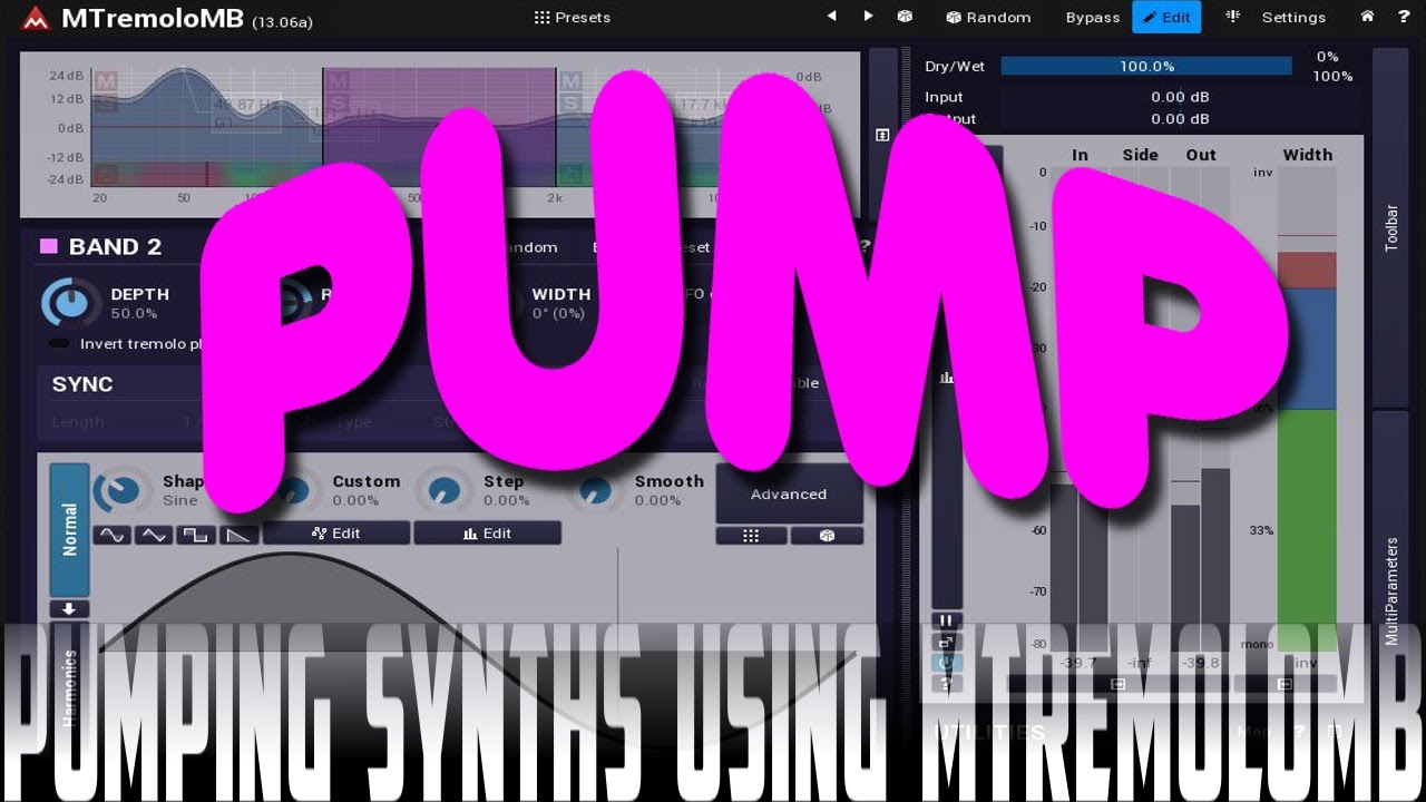 Pumping sounds using MTremoloMB