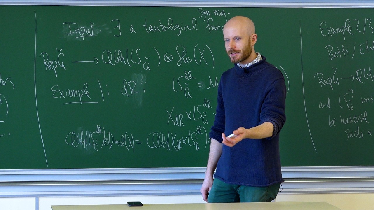 Sam Raskin - 2/6 Some Aspects of the Geometric Langlands Program