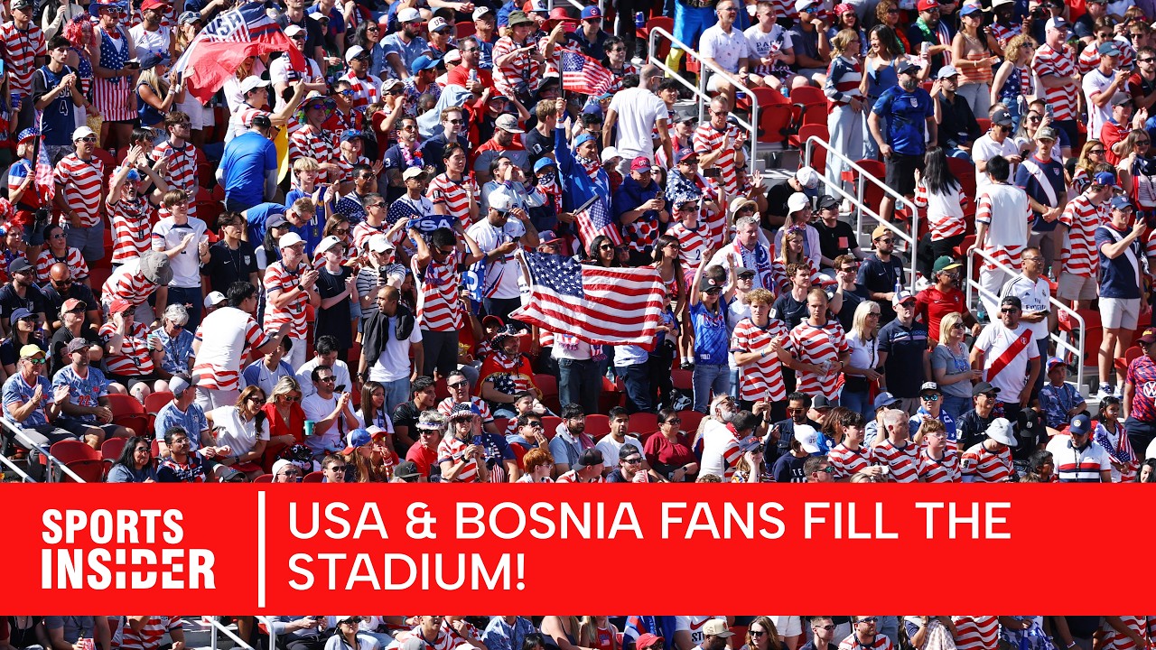 FIFA World Cup 2026: USA & Bosnia Fans Arrive at San Francisco Bay Area Stadium | AD1Z