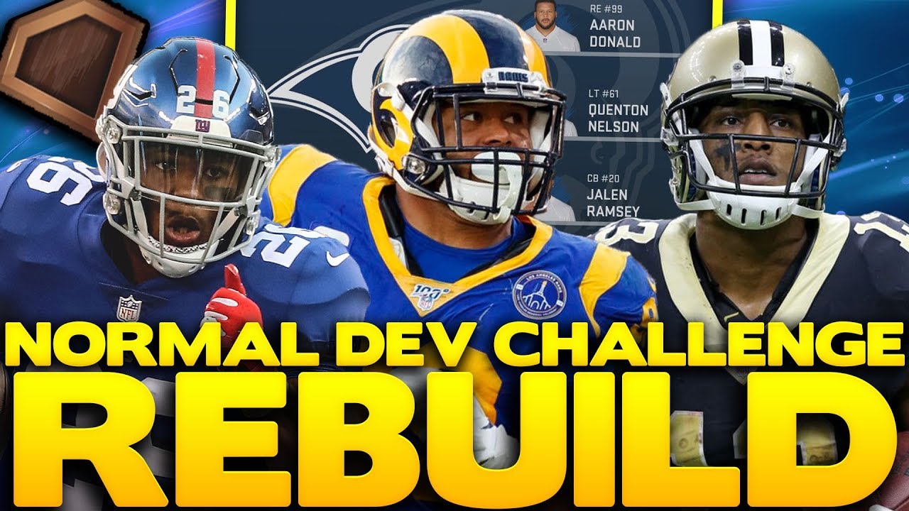 Our Players Are Stuck With Normal Development! Rebuilding The Los Angeles Rams! Madden 20 Rebuild