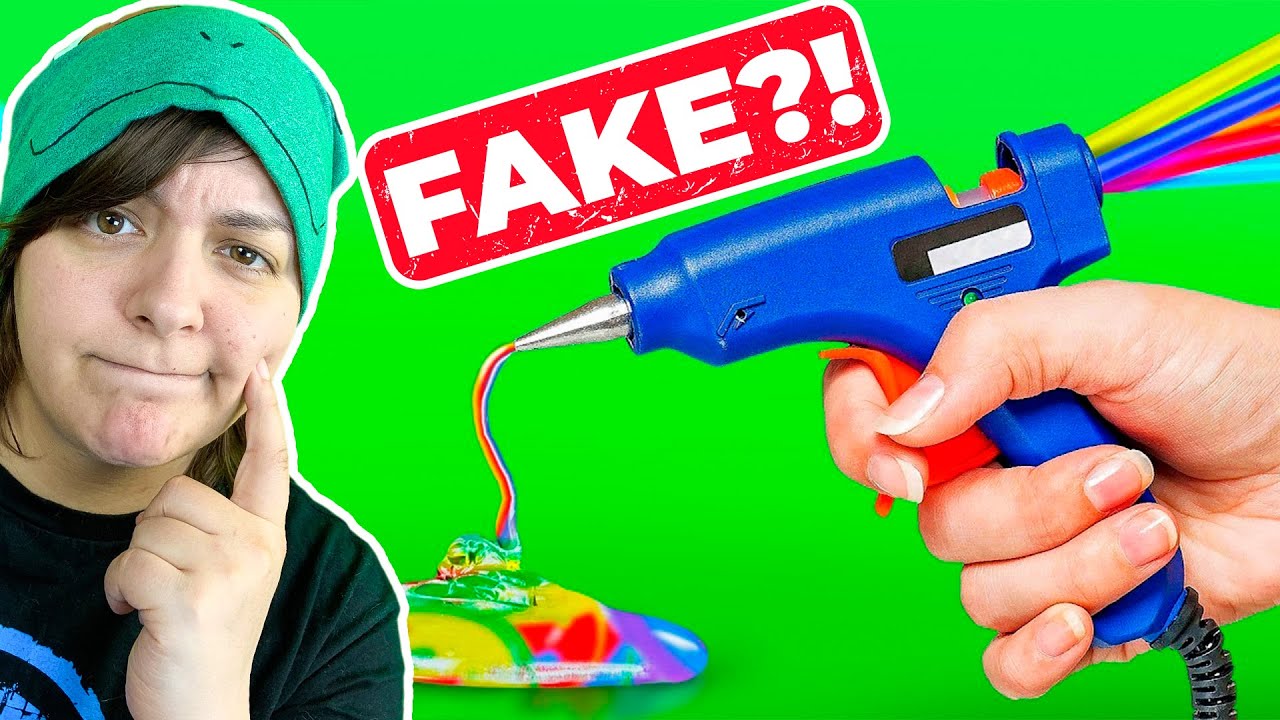I Actually Try WEIRD Glue Gun Hacks Debunking 5-Minute Crafts