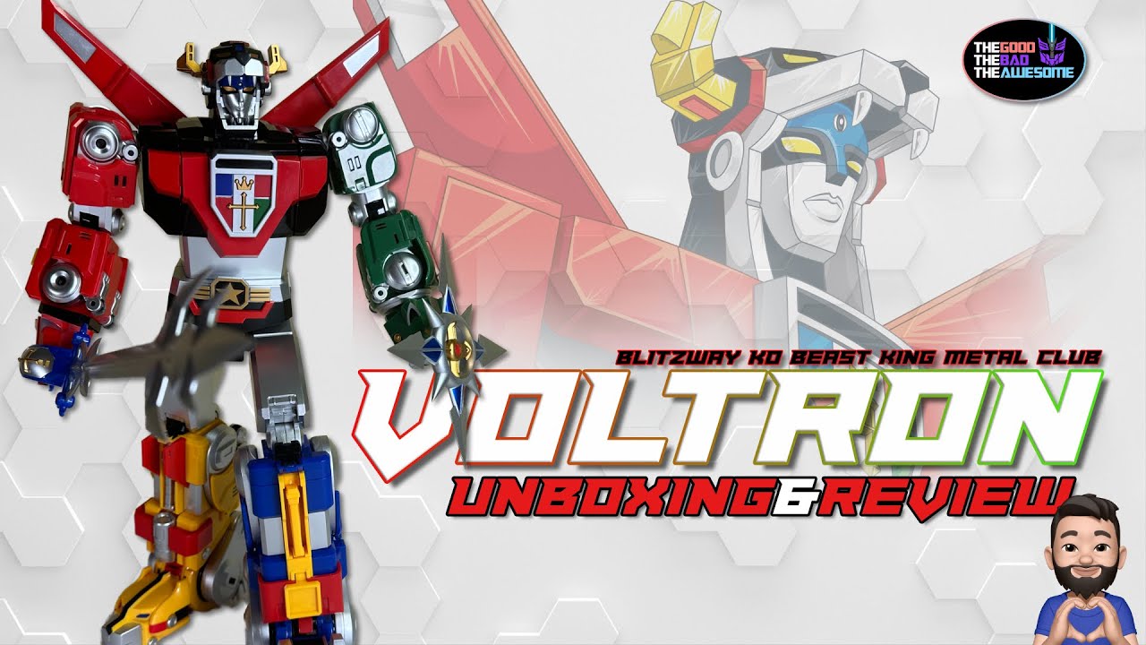 Metal Club Musclebear Voltron Beast King Golion Review - The Almost Perfect KO