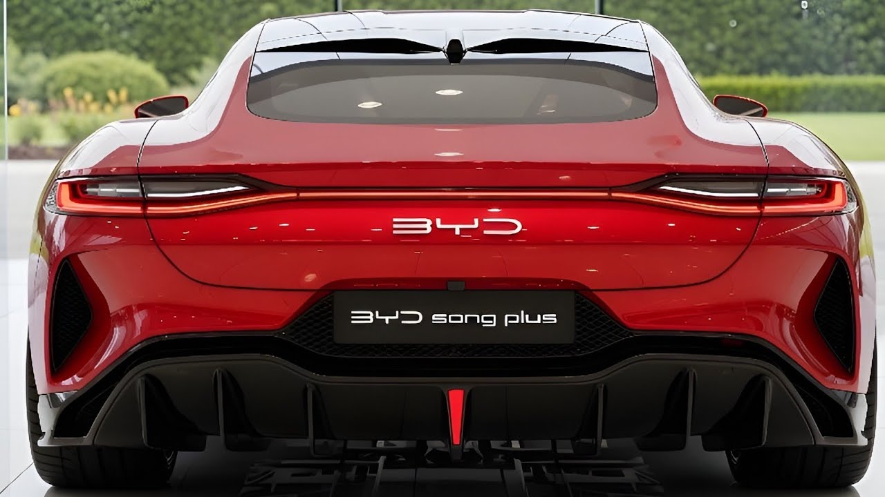 BYD Song Plus 2026: революционный электрический внедорожник, который вы обязательно должны увидеть.