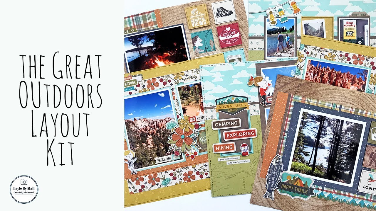 The Great Outdoors Layout Kit - Layle By Mail