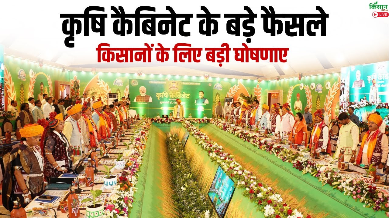 CM Mohan Yadav Krshi Cabinet :कृषि कैबिनेट के बड़े फैसले  किसानों के लिए बड़ी घोषणाए