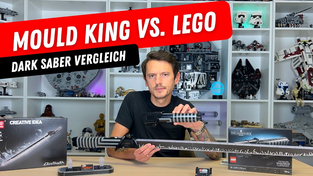 Mould King macht&rsquo;s besser als Lego - Dark Saber zu Wucherpreisen auf ebay - Lego Star Wars 40917