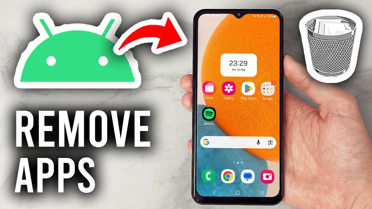 How To Remove Apps On Android Phone - Uninstall Apps