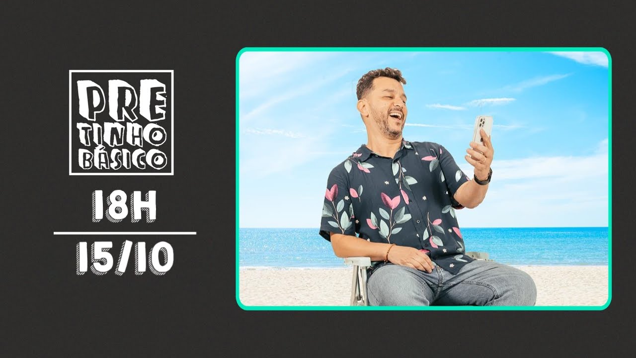 PRETINHO BÁSICO 18H AO VIVO | Rede Atlântida | 15/10