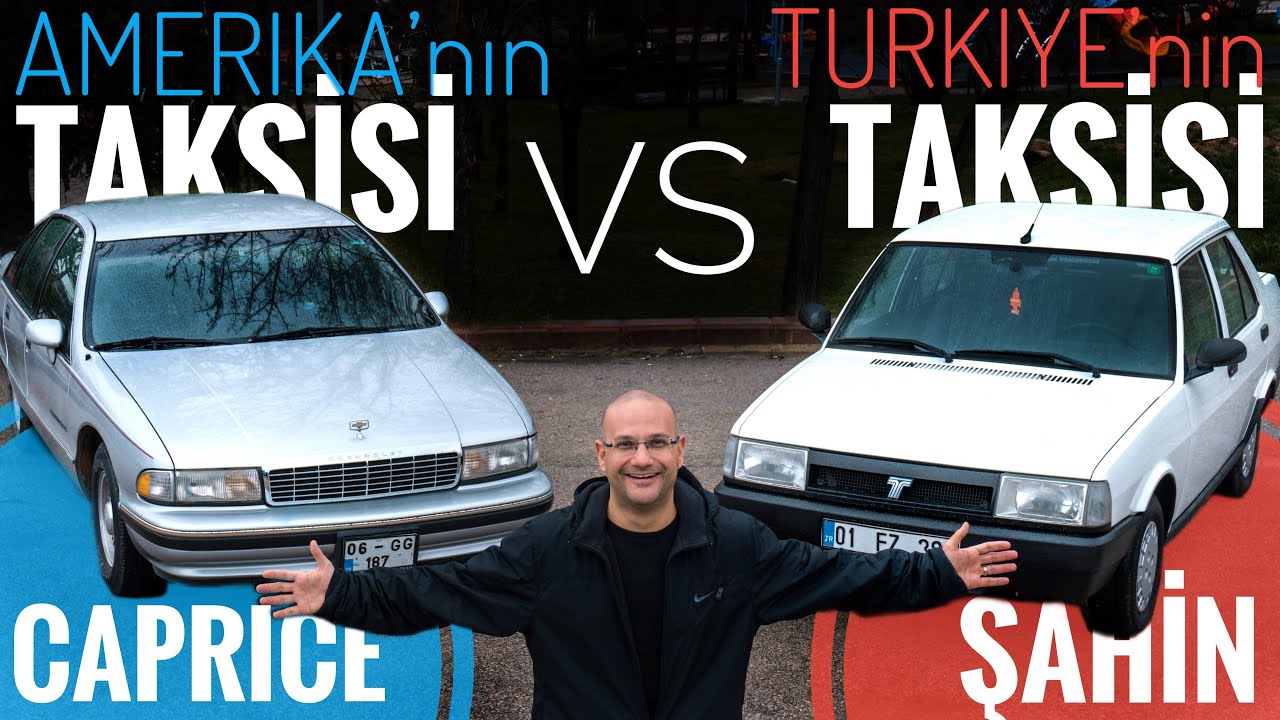 KLASİK | Türkiye'nin Taksisi Tofaş Şahin, Amerika'nın Taksisi Chevrolet Caprice Classic'e Karşı