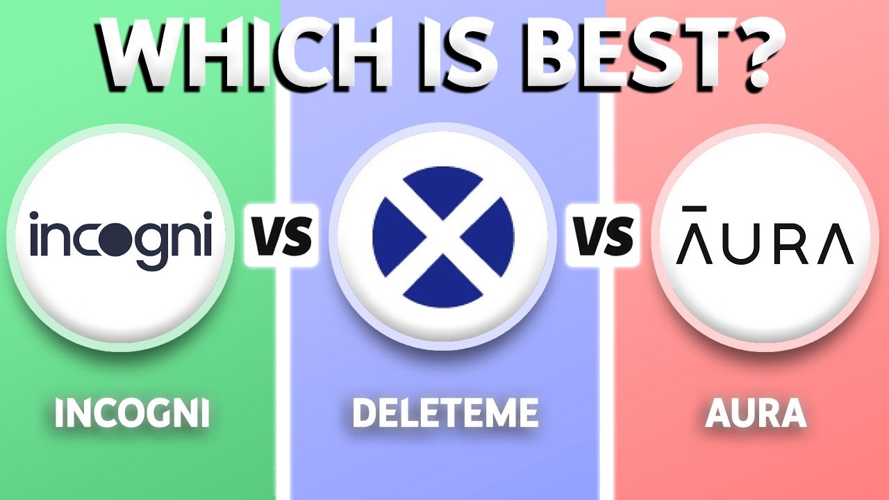 Incogni vs Deleteme vs Aura (2026) - Which One Is BEST?