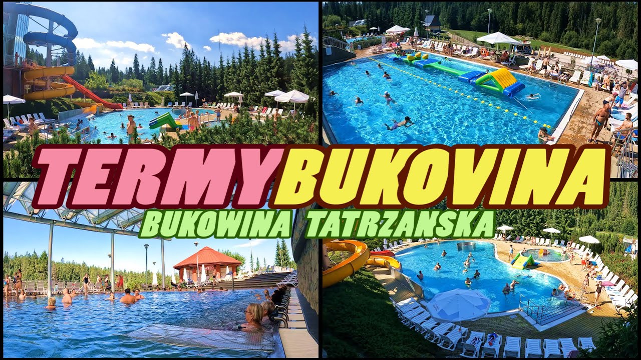 Termy BUKOVINA - Bukovina Thermal Pools summer season - Bukowina Tatrzańska - Poland [4k]