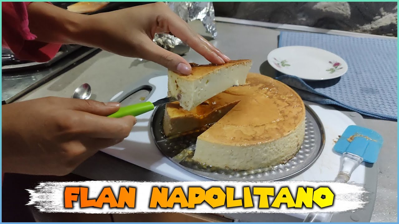 Flan Napolitano en Horno Electrico, suave y cremoso, como hacero? facil y rapido.