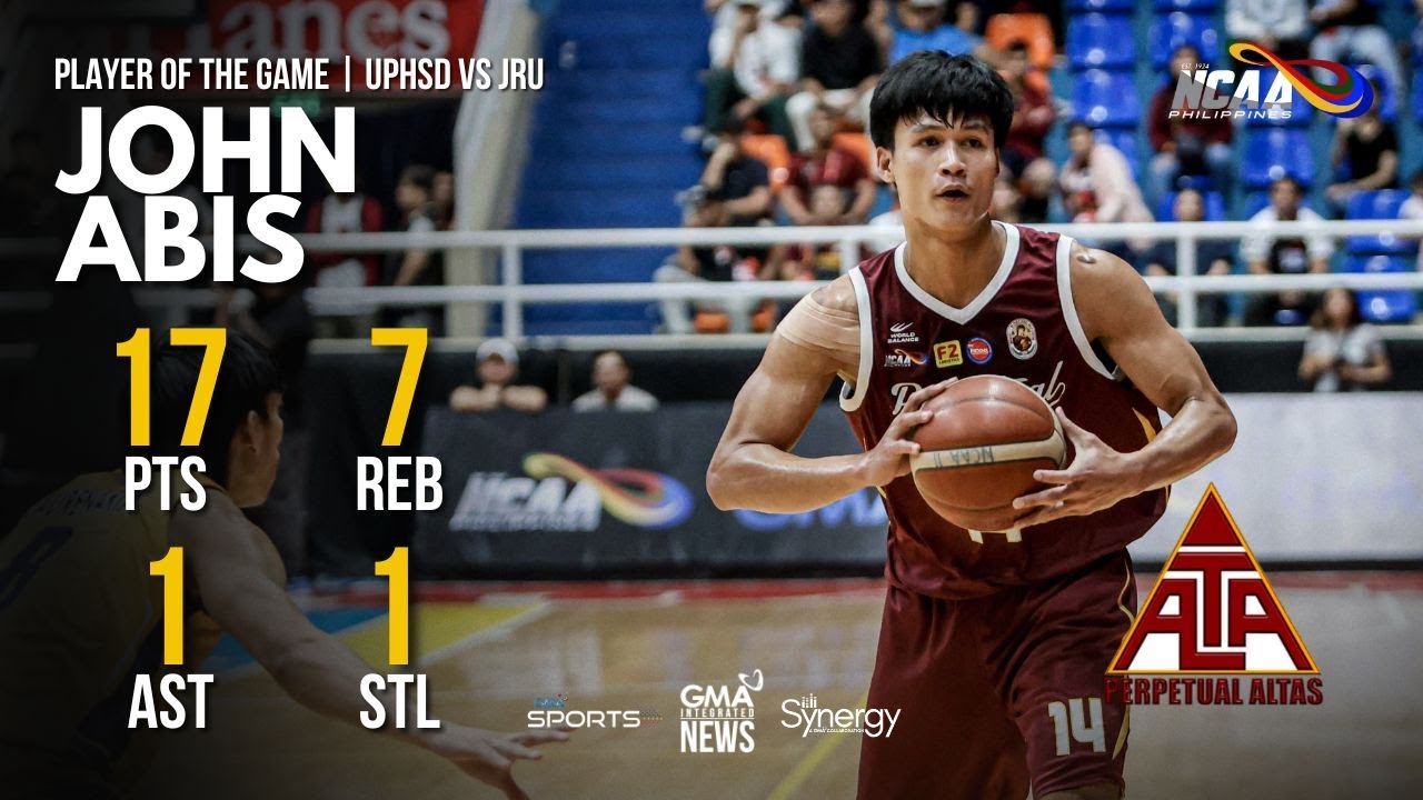 Player of the Game - John Abis vs JRU | NCAA Season 101