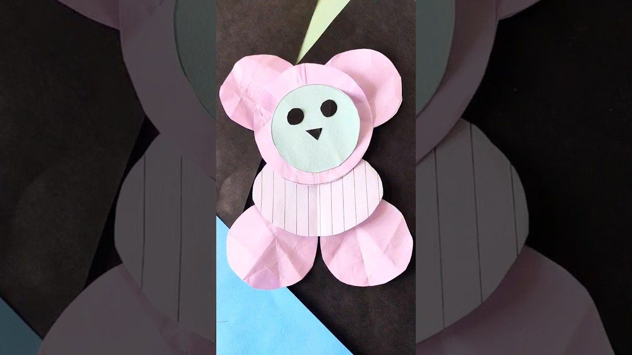 valentine's Day best gift paper teddy bear 🧸
