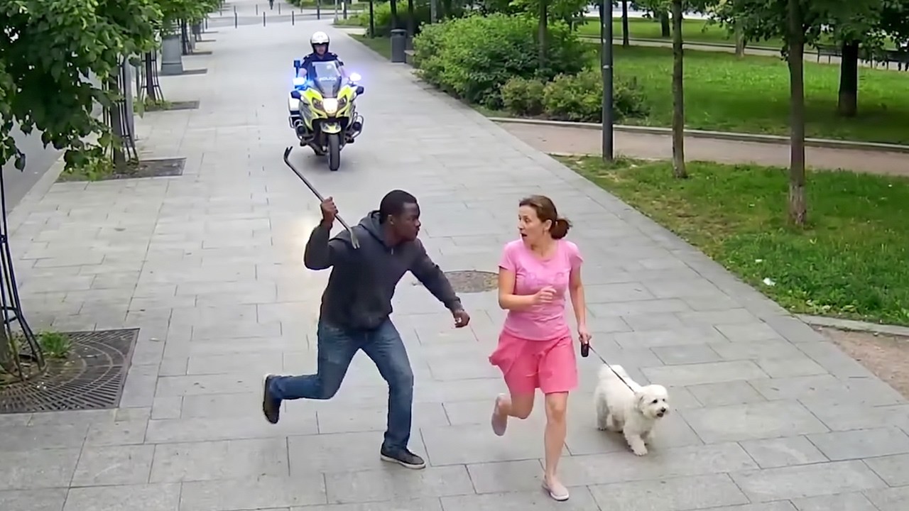 Instant Karma Caught on Camera