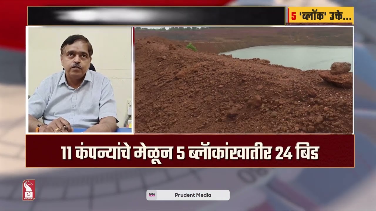 'AUCTION' FOR 5 IRON ORE BLOCKS BEGINS