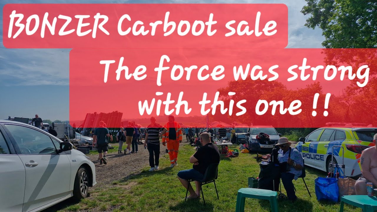 Toy hunting at the carboot sale