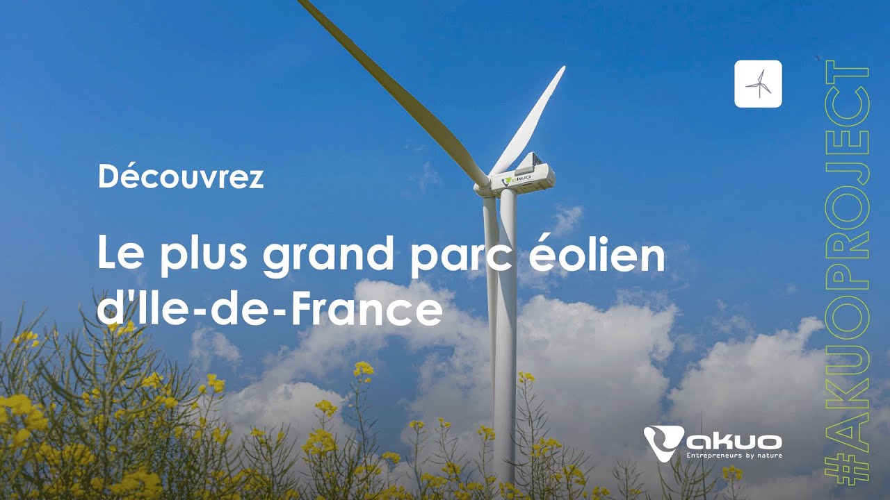 Le plus grand parc éolien d'Ile-de-France