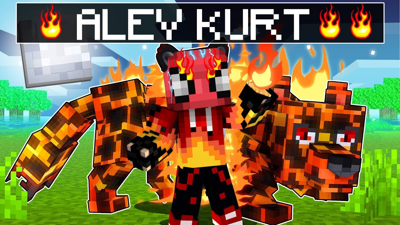 FAKİR ALEV KURT OLMAK 🔥🐺 - Minecraft