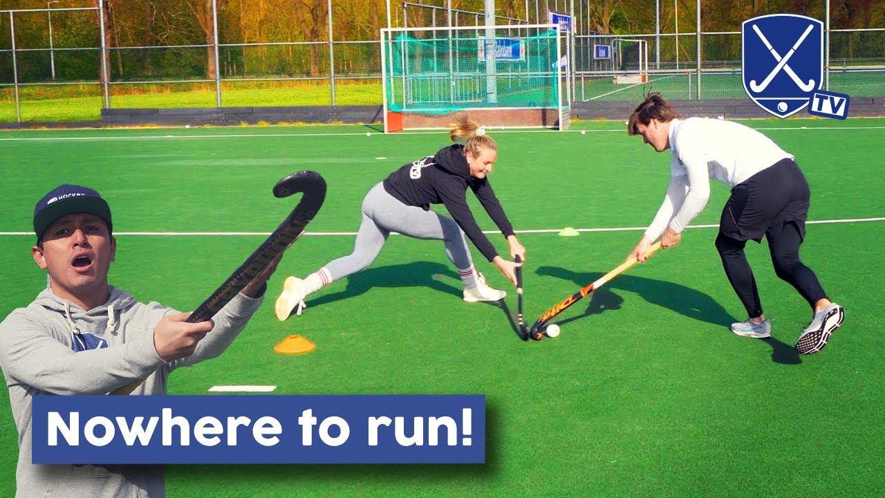 Defend tutorial: Pushing to the side | Hockey Heroes TV