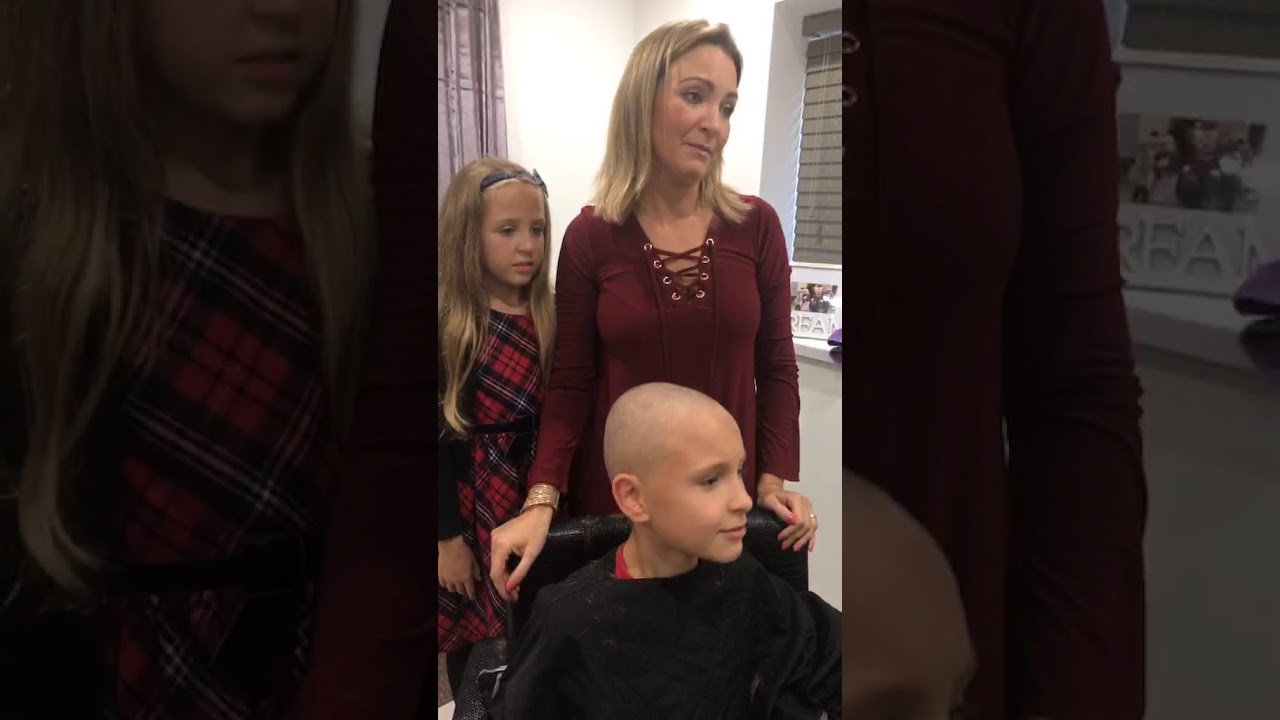 Ethan's Charity head shave