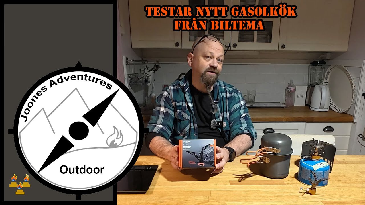 Jag testar nytt gasolkök från Biltema